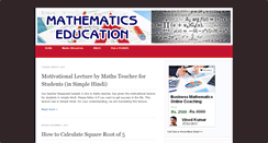 Desktop Screenshot of mathematics.svtuition.org